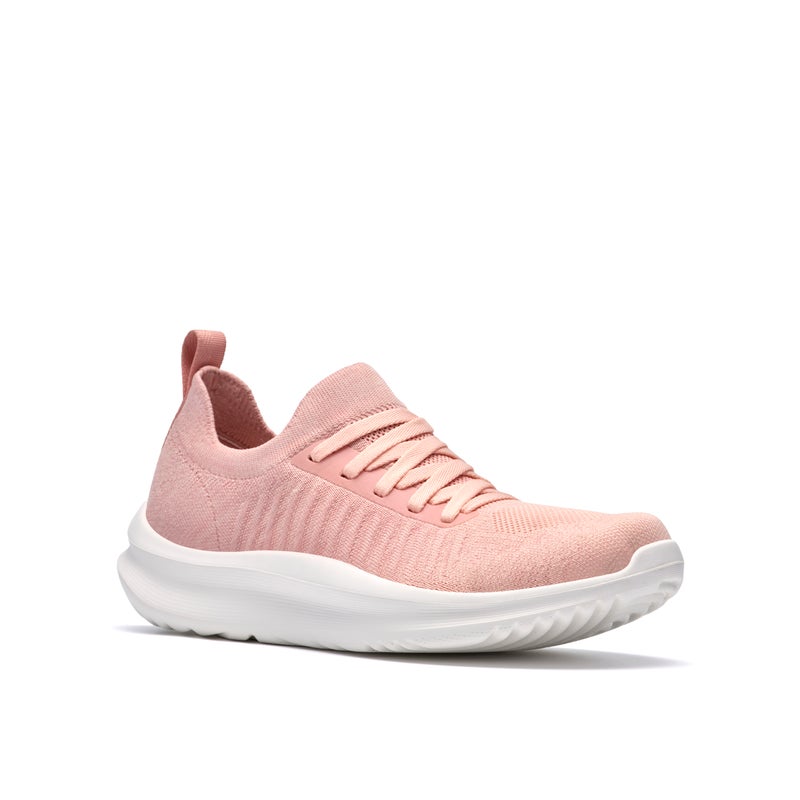 clarks Solevana Lace Dusty Pink - Image 3